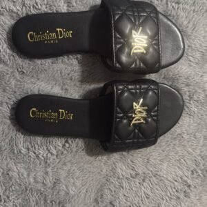 Quilted Emblem Slide
