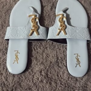 Cross-Strap Thong Sandal