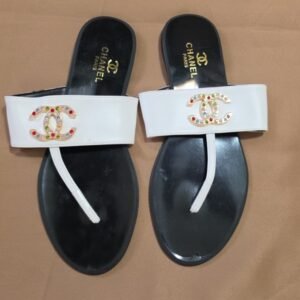 Quilted Toe-Ring Thong