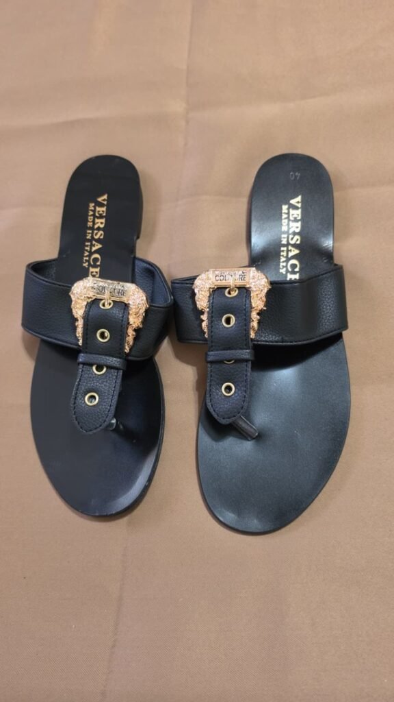 Baroque Buckle Thong